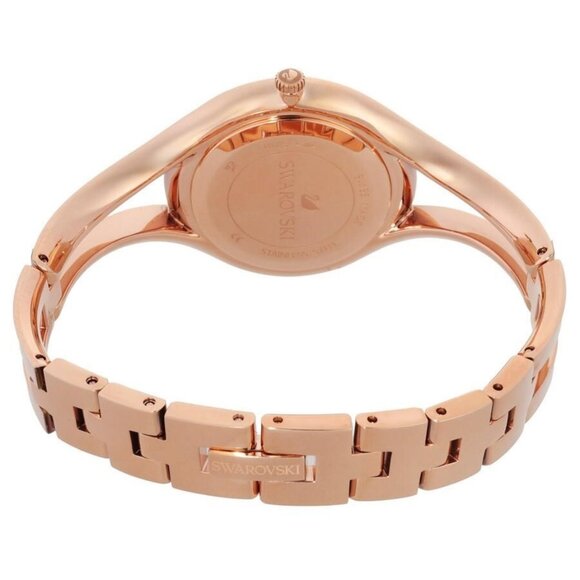 NWT Authentic Swarovski Eternal Quartz Crystal Silver Dial Women's Watch - Picture 3 of 3